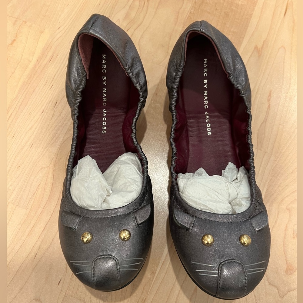 New Marc by Marc Jacobs mouse ballet flats